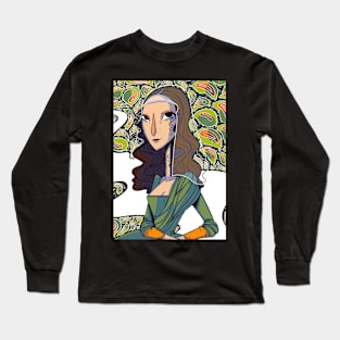 Mona Lisa Long Sleeve T-Shirt